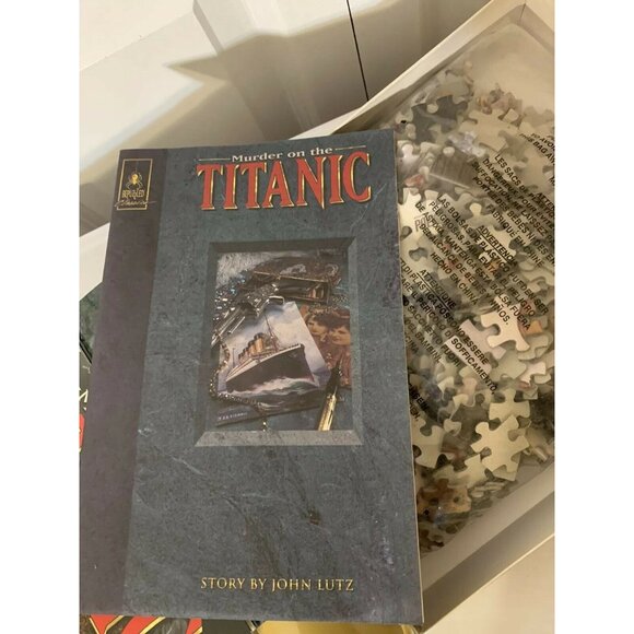 New Murder On The TITANIC Mystery Jigsaw Puzzle, 1000 Piece 23" x 29" - Picture 6 of 8